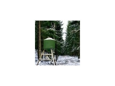 Automatinės šėryklos komplektas Gamekeeper feeder (1000L talpos)