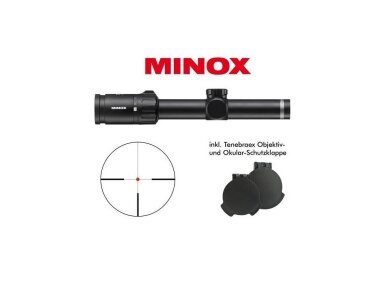 MINOX 1-5×24 All-Rounder Riflescope optinis taikiklis 12401159 MINOX 1-5×24 All-Rounder Riflescope optinis taikiklis 12401159