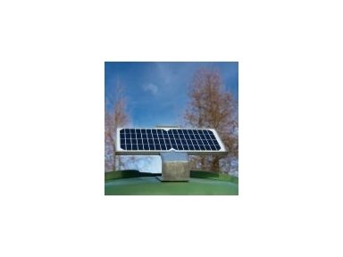 Saulės baterijos panelė (Solar panel 12V for FeedCon system)